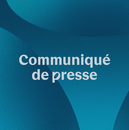 image indiquant la communiqué de presse