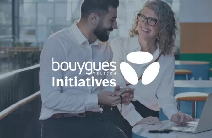 visuel indiquant bouygues telecom initiatives