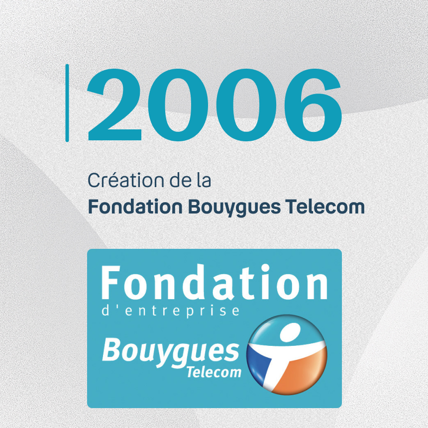 image indiquant la création de la bouygues telecom en 2006