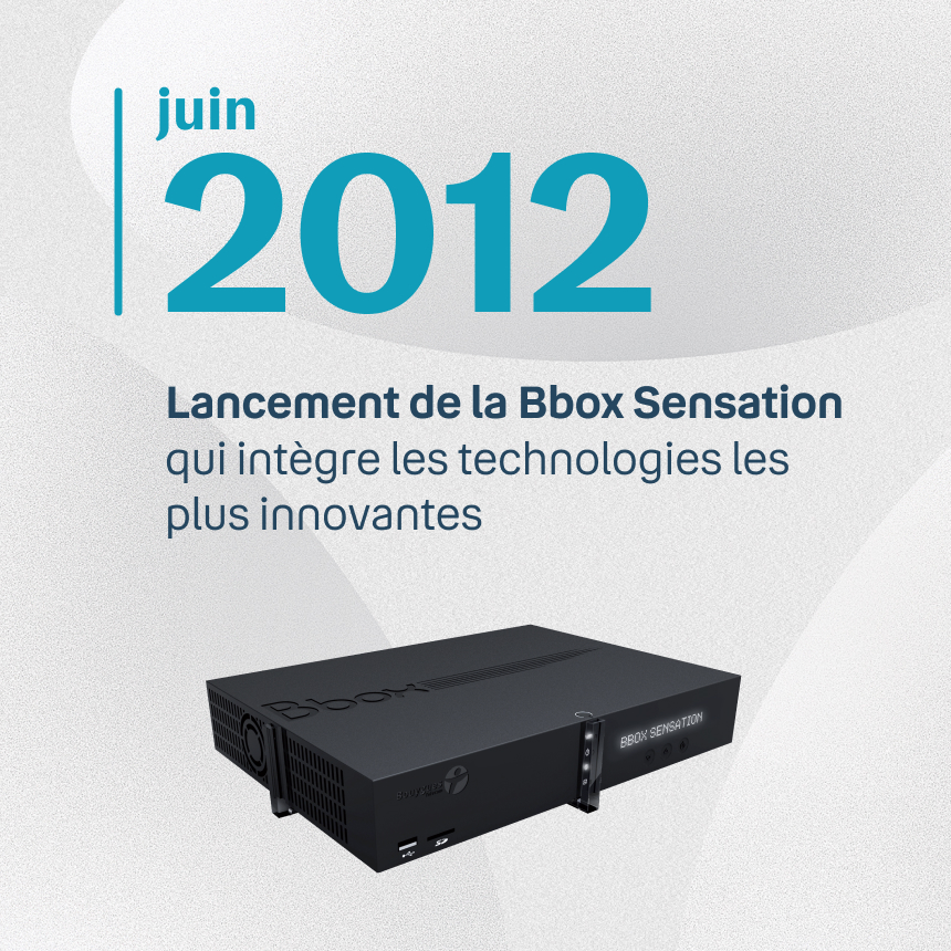 image indiquant le lancement de la box sensation en juin 2012