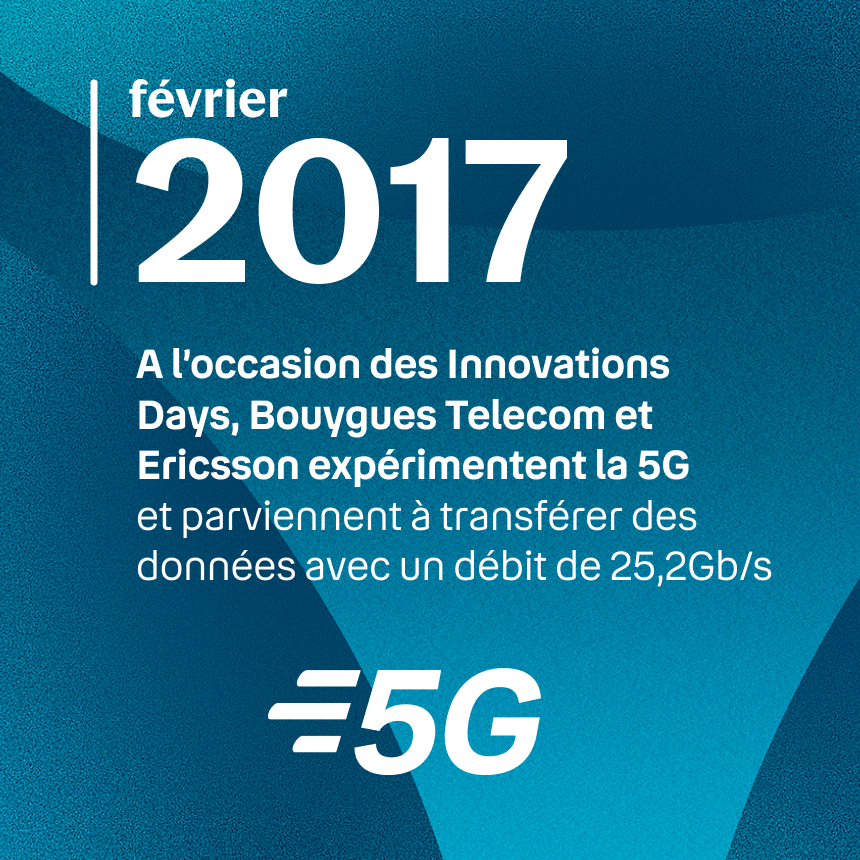 image indiquant l'expérimentation de la 5G février 2017