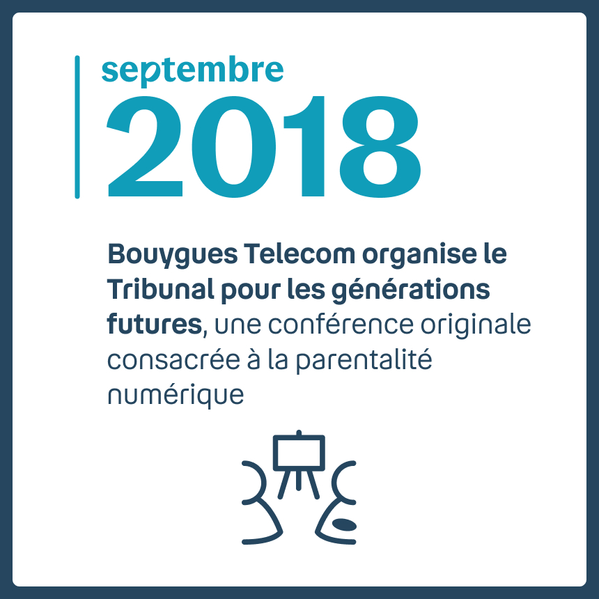 Image indiquant le tribunal pour les générations futures en septembre 2018