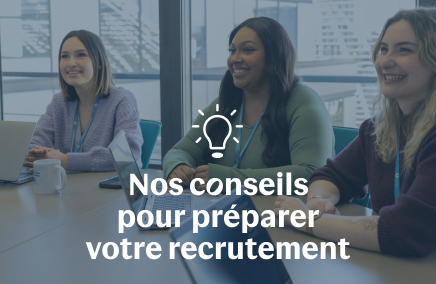 Visuel indiquant des conseils pour postuler à un stage ou alternance chez Bouygues Telecom