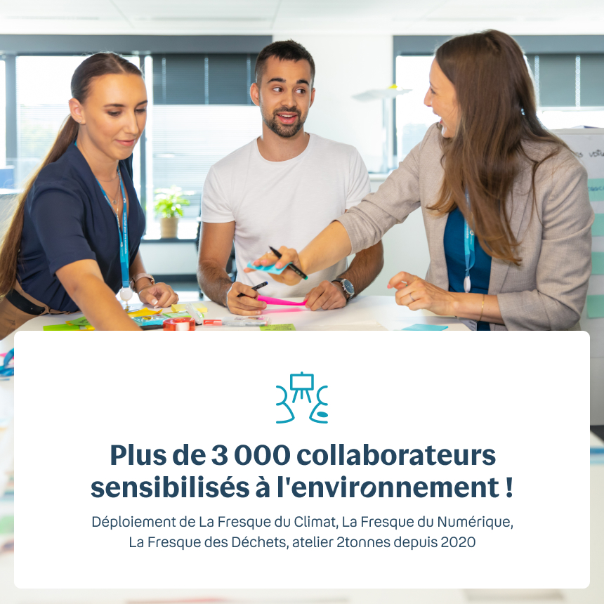 Des collaborateurs sensibilisés à l'environnement