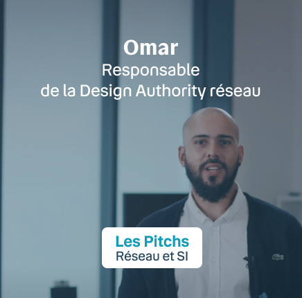 Omar Résponsable de le design authority réseau