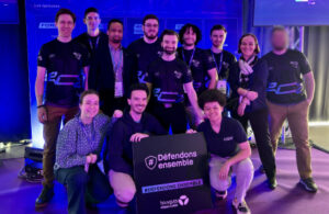 Equipe Bouygues Telecom à l’European Cyber Cup  