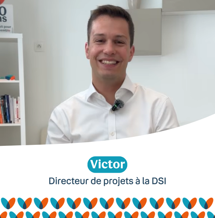 Portrait de Victor, directeur de projets à la DSI